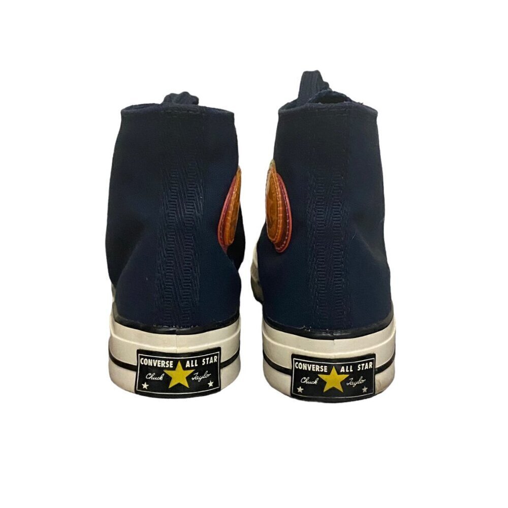Converse Chuck 70 Heart Of The City Hi-Top Sneakers in Navy Blue Size 6 - Picture 5 of 8